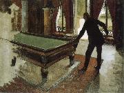 Gustave Caillebotte, Pool table